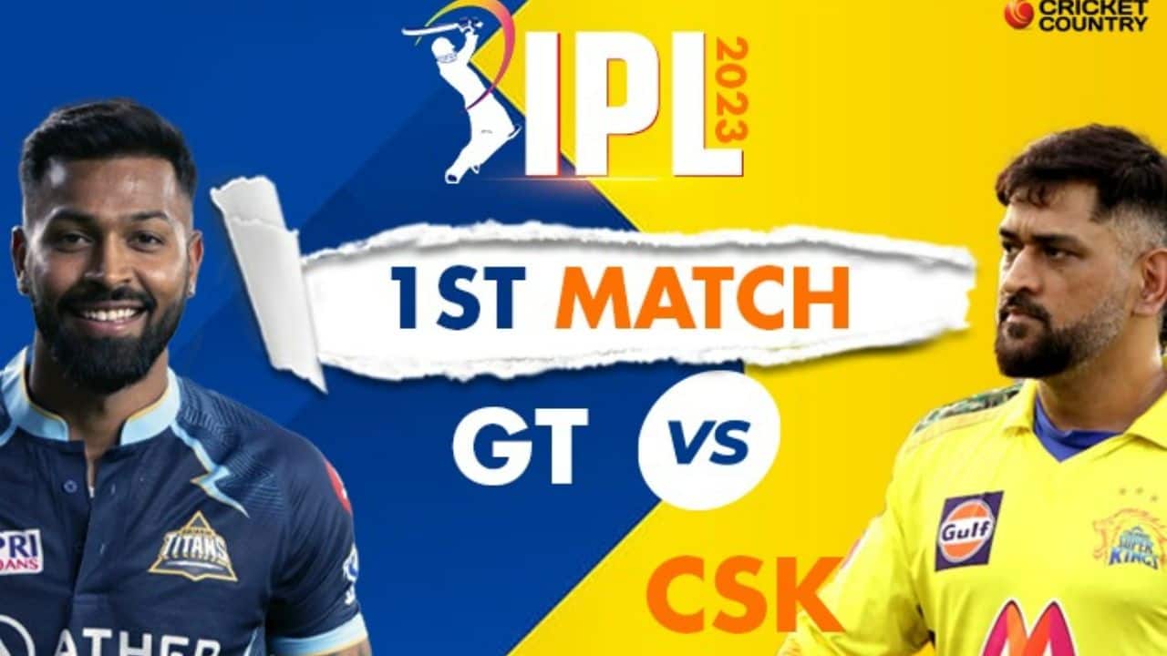 LIVE GT vs CSK IPL 2023 1st Match Score Update, Ahmedabad: MS Dhoni vs Hardik Pandya On Display In IPL 2023 Opener